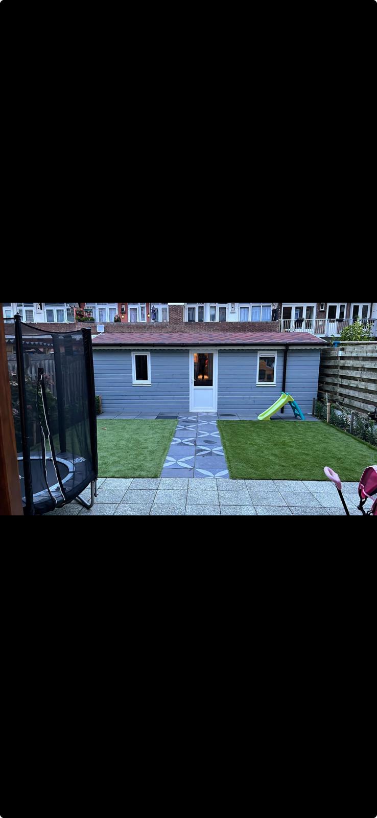 Tuinhuis project afgerond